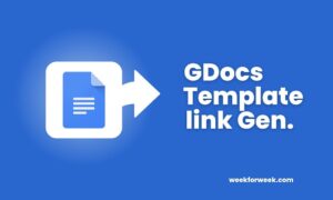 GDocs Template Link Generator